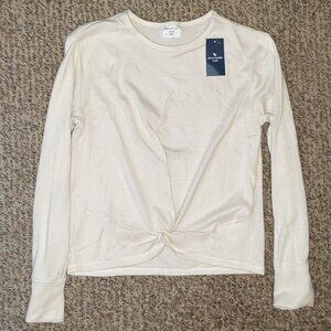 abercrombie kids Size 9/10 knot-front top